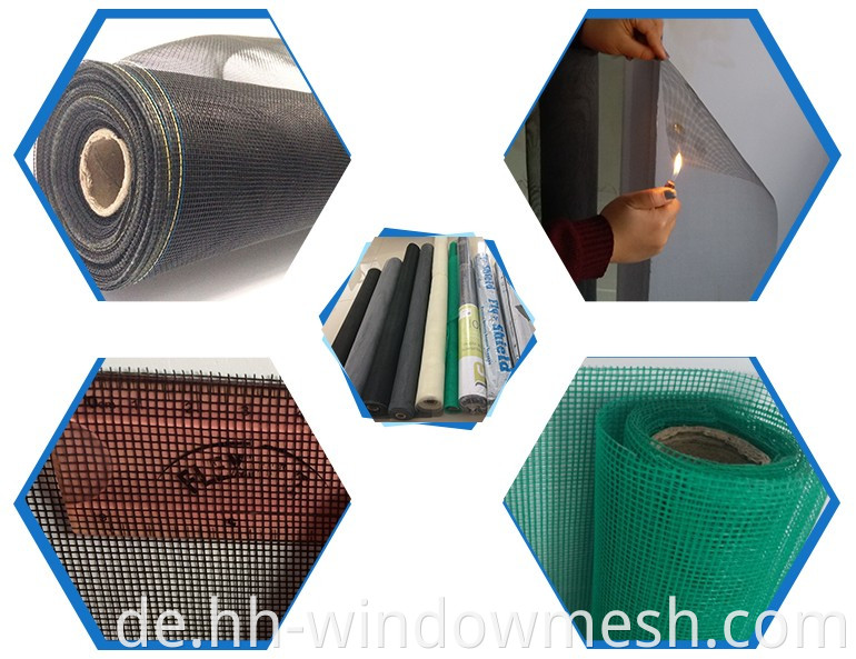 Großhandel wasserdichtes Faltfalt -Polyester -Fensterbildschirm Moskitonetz Roll